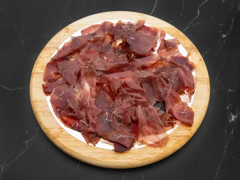 Muestra imagen de plato de cecina